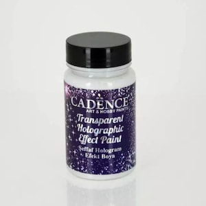 Cadence Transparent Holographic Effect Paint