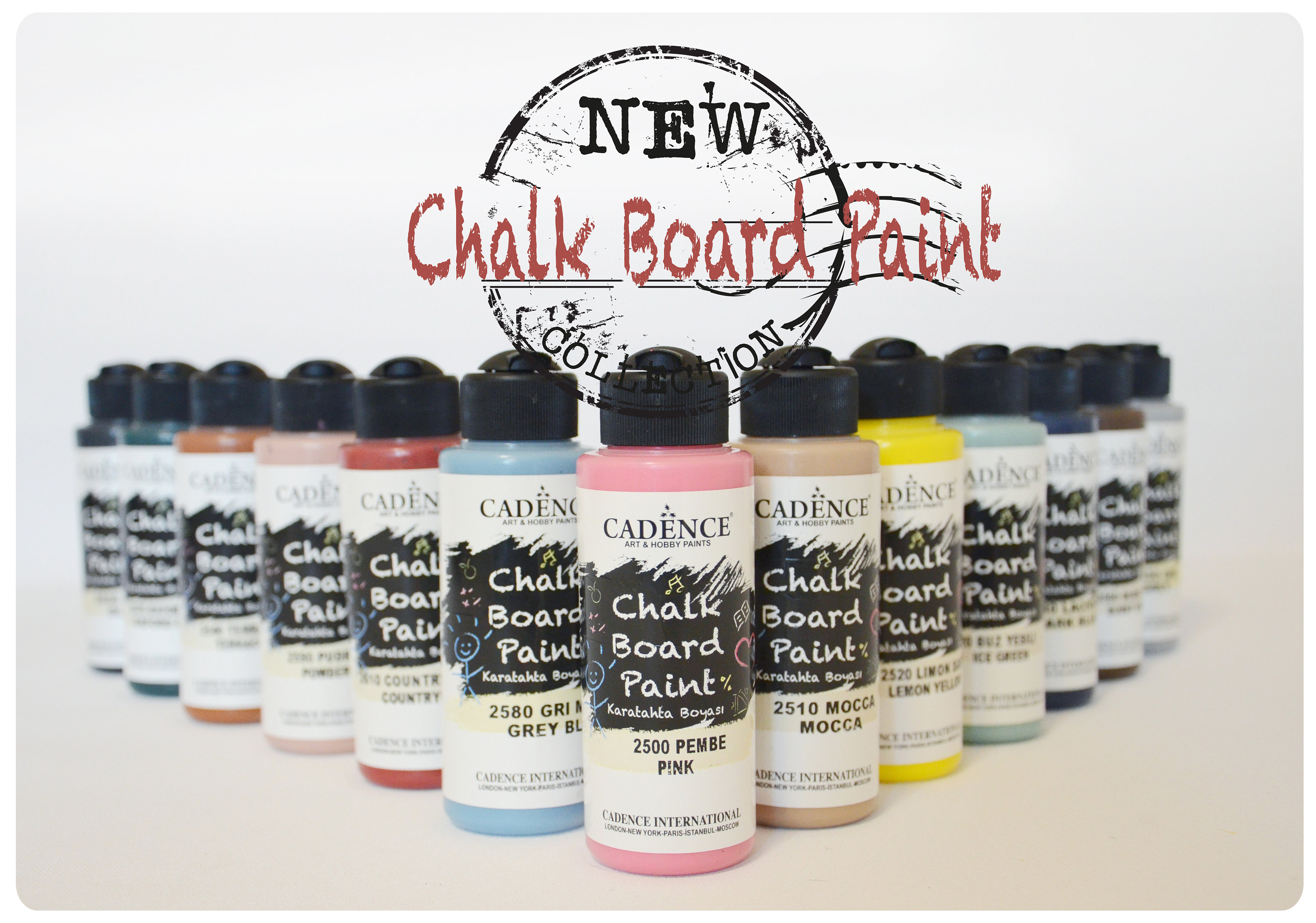 Blackboard Paint Chalkboard Paint Black 500ml - Artistic Den