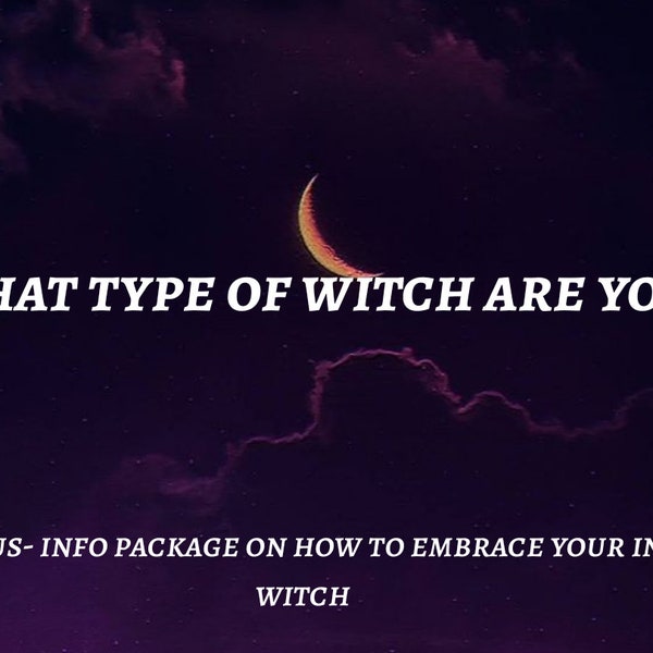 What type of witch are you? | How to embrace your inner witch | witchcraft tarot reading | same day