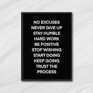 Gym Rules Fitness Print, Home Gym Rules Wall Decor, Rules Workout Room Poster