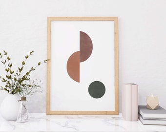 Mid Century Modern Print, Mid Century Art, Mid Century Wall Art, Printable Mid Century Home Decor