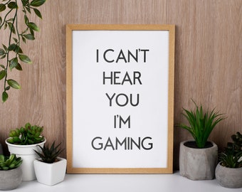 Decoração de jogos com citações, decoração de jogos para impressão, arte de parede de jogos com citações, impressão de jogadores, decoração minimalista de sala de jogos, presentes de jogos