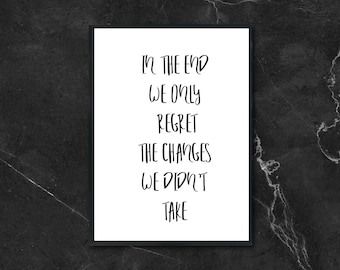 Digital Quote Prints, Quote Wall Art Digital, Download Wall Art, Minimalist Quote Wall Art, Quote Print, Printable Quote