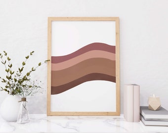 Mid Century Modern Print, Mid Century Art, Mid Century Wall Art, Printable Mid Century Home Decor