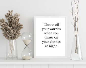 Digital Quote Print, Positive Quote, Quote Wall Print, Digital Quote Download, Quote Poster
