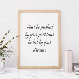 Quote Prints, Quote Printable Wall Art, Minimalist Quote Office Decor, Quote Poster Instant Download