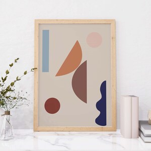 Geometric Wall Art, Mid Century Modern Print, Mid Century Art, Mid Century Wall Art, Printable Mid Century Home Decor