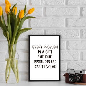 Digital Quote Prints, Quote Wall Art Digital, Download Wall Art, Minimalist Quote Wall Art, Quote Print, Printable Quote