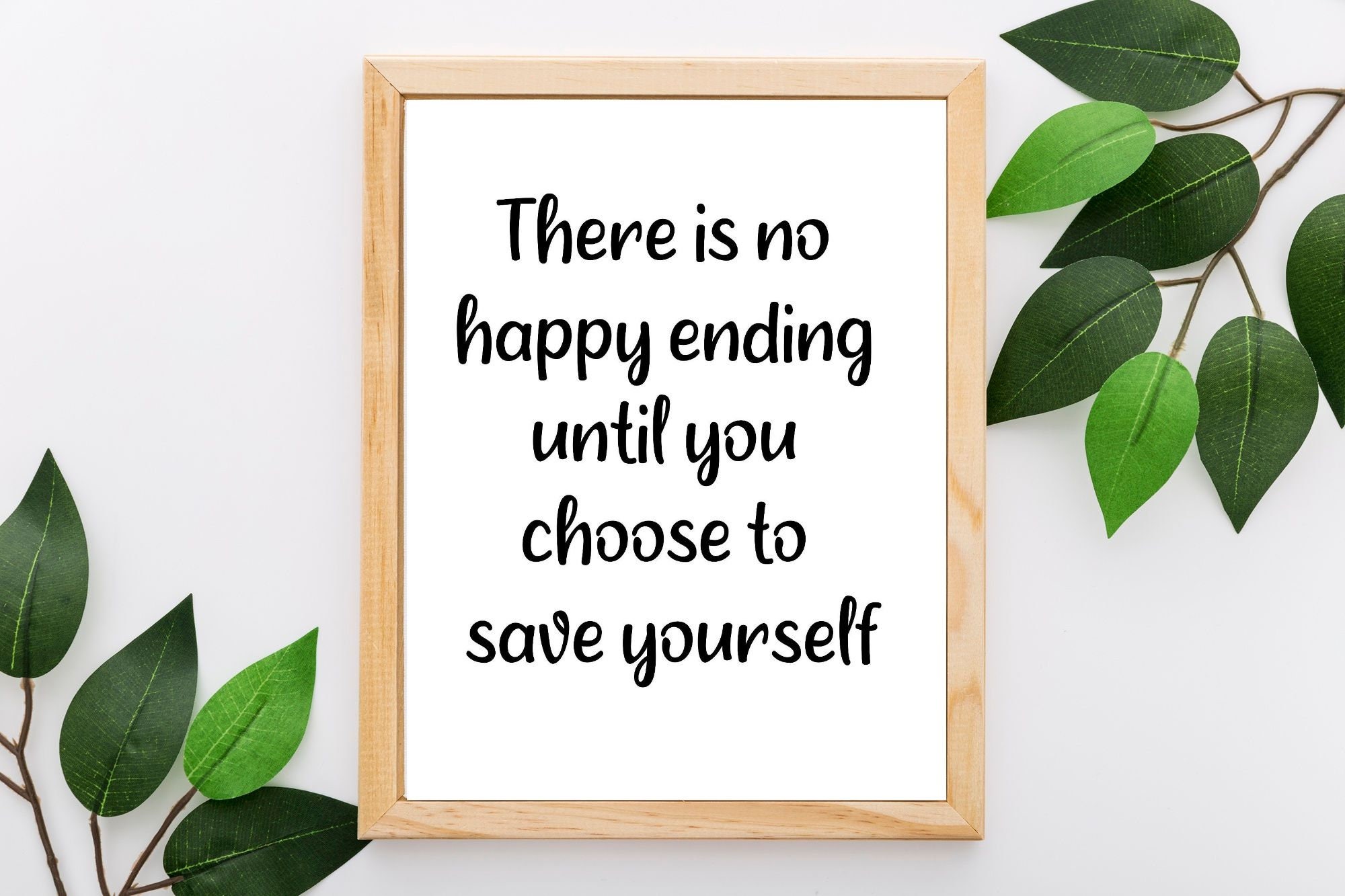 Motivational Quote Wall Art, Printable Quote Wall Art, Inspirational ...