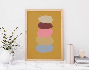 Mid Century Modern Print, Mid Century Art, Mid Century Wall Art, Printable Mid Century Home Decor