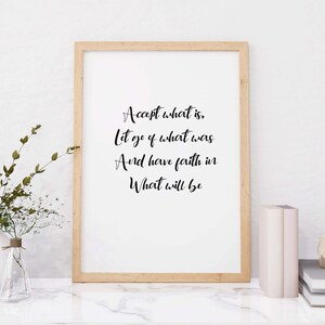 Quote Wall Art, Prints Wall Art, Positive Wall Art, Minimalist Quote Prints, Wall Decor, Home decor, 8X10 print
