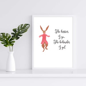Conejo blanco Alicia en el país de las maravillas Cita Imprimible Libro Amantes Decoración, Conejo blanco Cita Cartel Arte de la pared