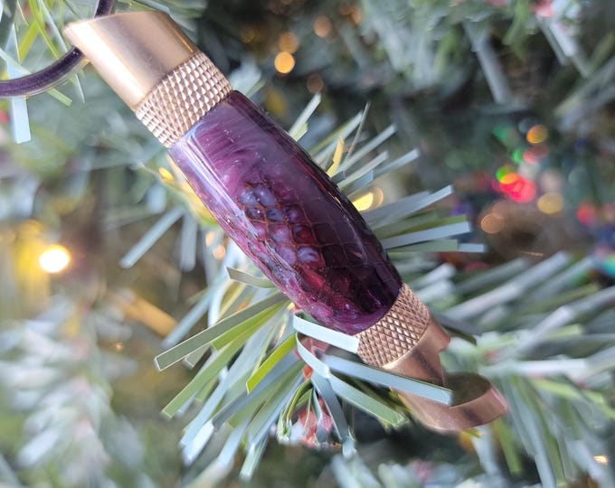 Bottle opener, sweetgum pod. Hand turned keychain bottle opener