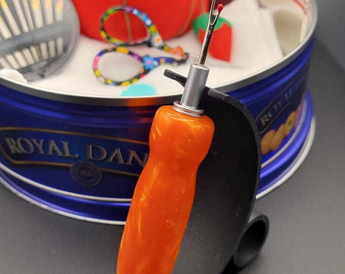Handmade seam ripper, "Mango" Ergonomic sewing and quilting gift