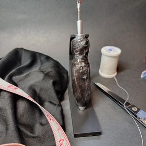 Handmade seam ripper, &quot;Silver Swirls&quot; Ergonomic sewing and quilting gift