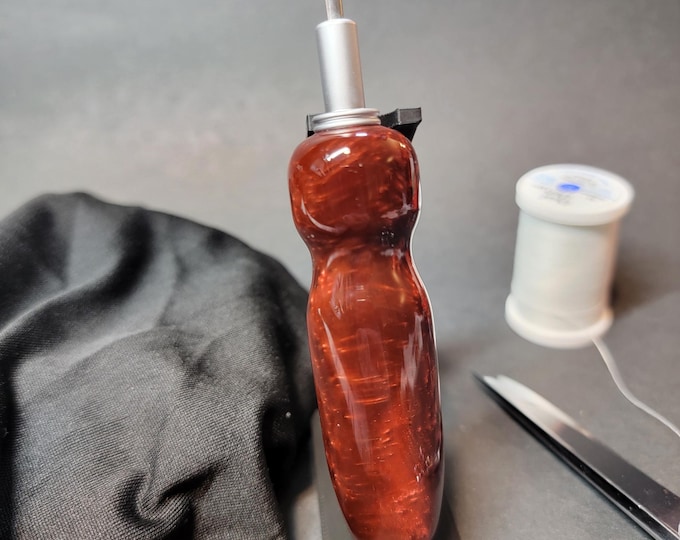 Handmade seam ripper, "Maroon" Ergonomic sewing and quilting gift