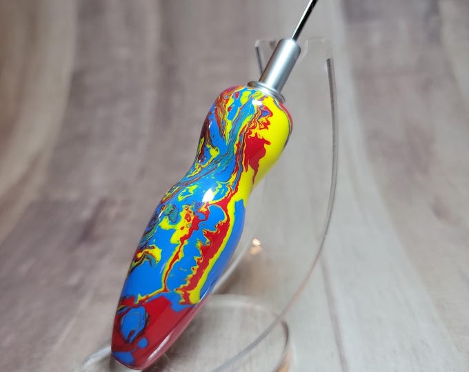 Handmade seam ripper, "Scooperman" Ergonomic sewing and quilting gift