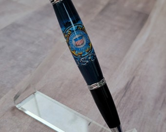 Coast Guard Handmade Pen, US Military pen