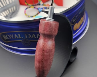 Handmade seam ripper, Purpleheart Hardwood Ergonomic sewing and quilting gift