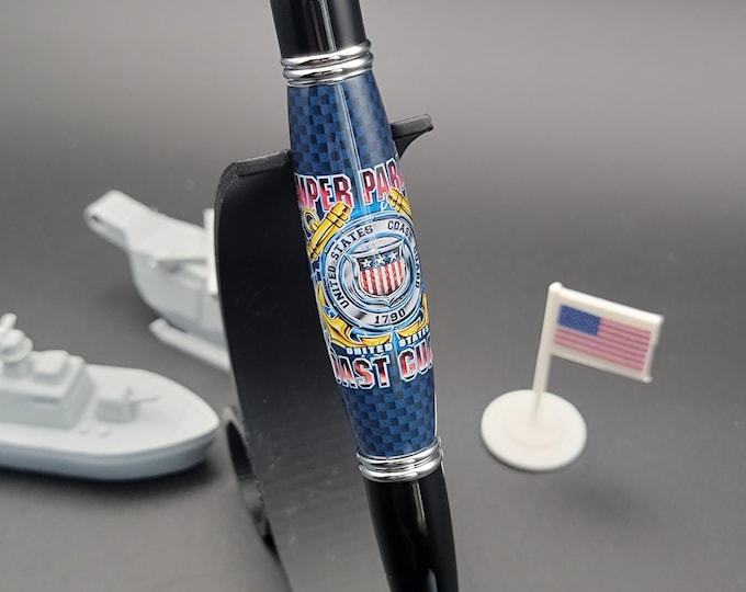 Coast Guard Handmade Pen, US Military pen