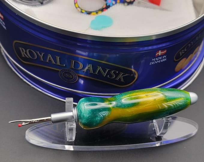 Handmade seam ripper, "Nuclear" Ergonomic sewing and quilting gift