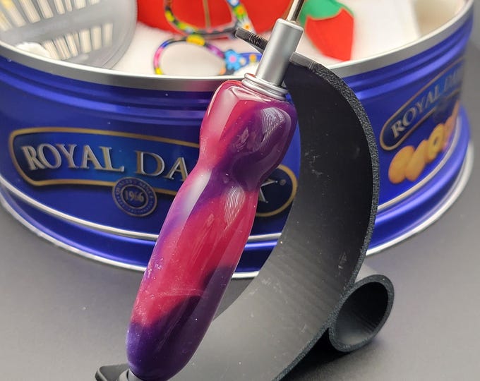 Handmade seam ripper, "Northern Lights" Ergonomic sewing and quilting gift