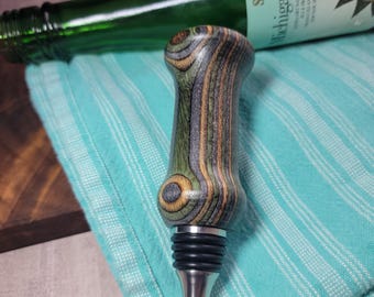 Bottle Stopper, neutral wood