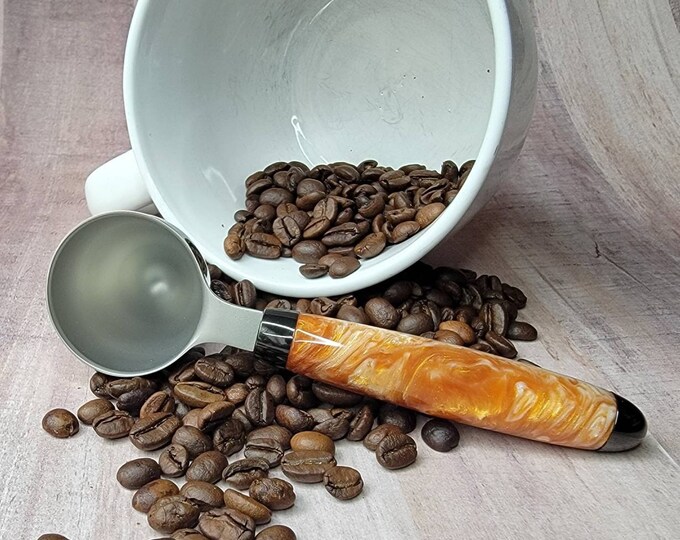 Coffee scoop, 2 Tablespoon measuring, "Pumpkin Spice"