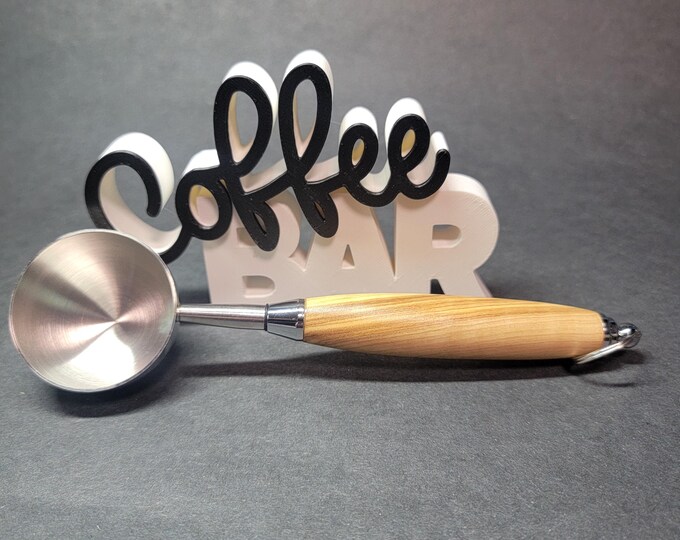 Coffee scoop, Olivewood