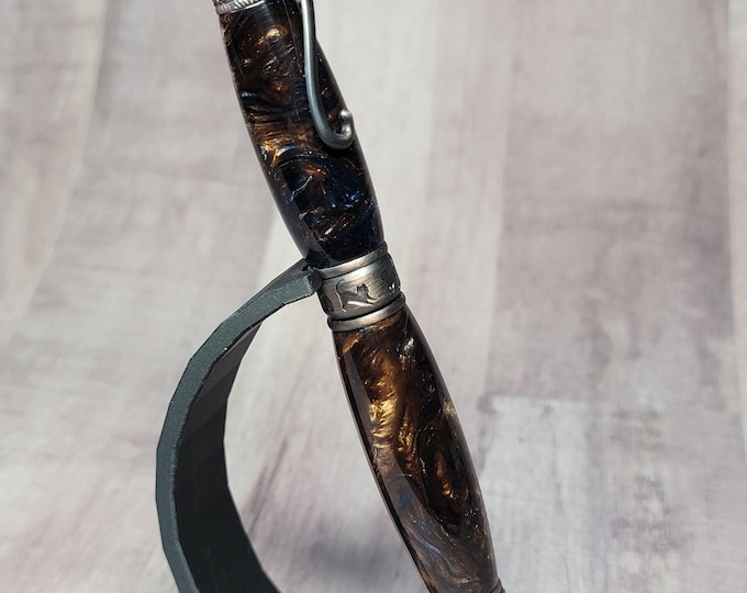Cat pen, handmade.  Luxury hand turned acrylic pen