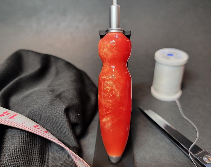 Handmade seam ripper, "Peaches" Ergonomic sewing and quilting gift