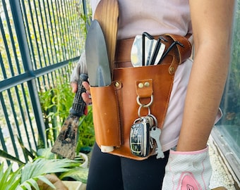 florist tool belt garden belt garden belt  farm belt floral belt for gardener landscaping personalized bag