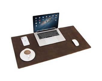 Full Grain Leather Desk Mat
