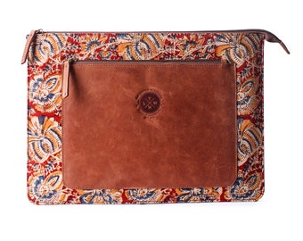 Leather Document Holder, Leather Paper Portfolio, A4 Document Organizer, Paper Document Case, A4 Paper Folder, Paper File Organizer