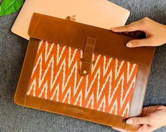 Personalized Leather MacBook Case for MacBook Air 13, Air M1 and MacBook Pro 13, Pro 13 M1 and MacBook Pro 15/16 MacBook Case
