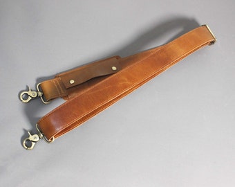 Genuine Leather Shoulder Strap, Detachable Replacement Strap, Bag Strap, Handbag Accessories