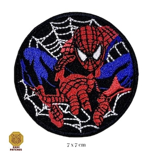 Spiderman Super Hero Movie Video Game Embroidered Iron On Sew On Patch Badge