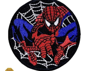 Spiderman Super Hero Movie Video Game Embroidered Iron On Sew On Patch Badge