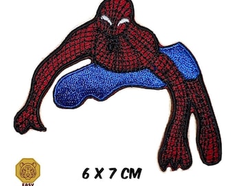 Spiderman Super Hero Movie Video Game Embroidered Iron On Sew On Patch Badge