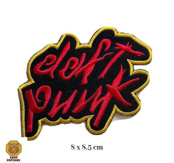 Daft punk embroidered logo sweatshirt 2025