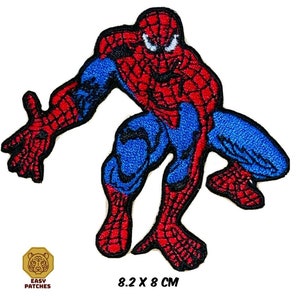 Spiderman Superhero Patch Iron On Patch Sew On Badge Patch Embroidery Patch