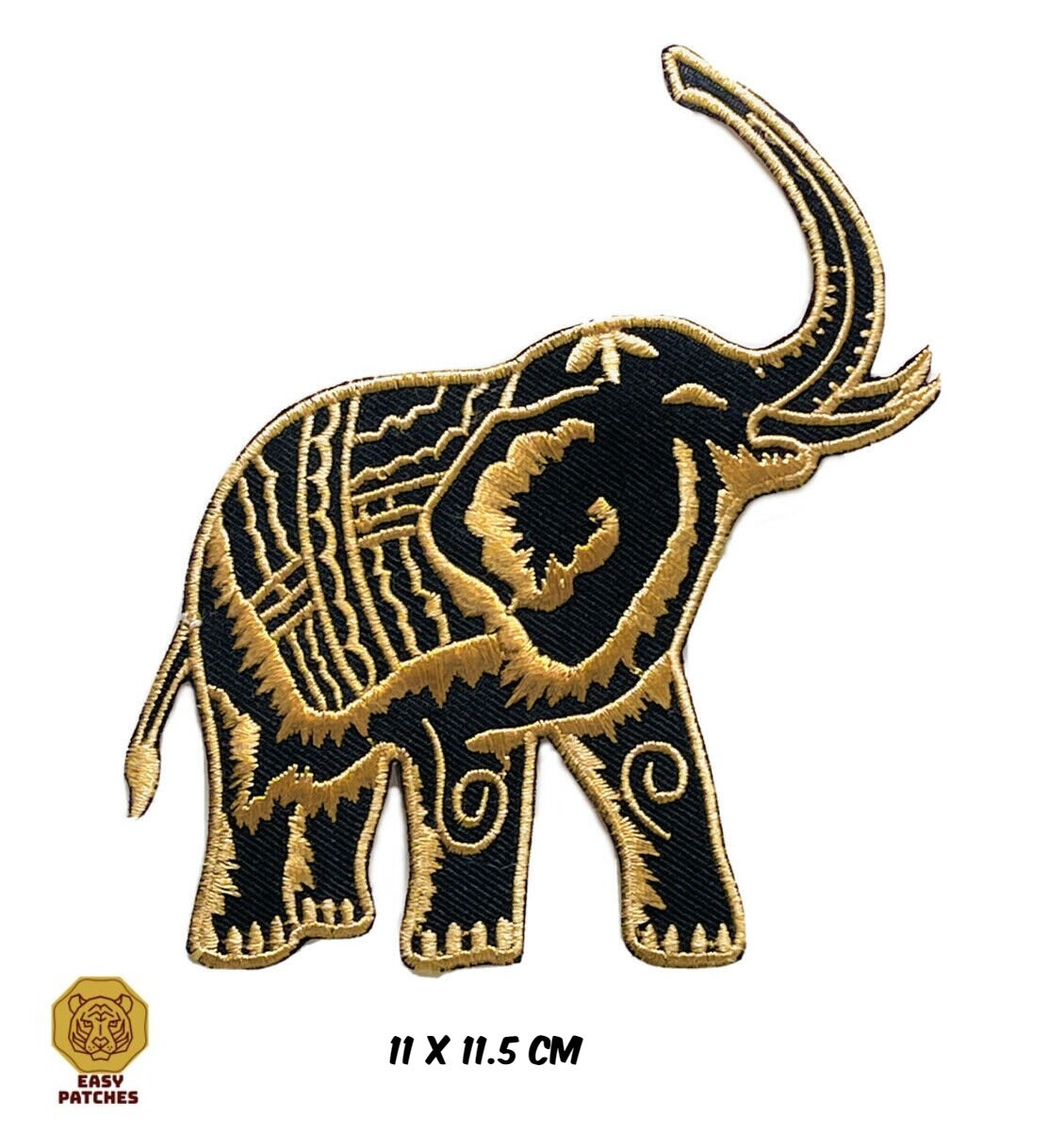 Écusson Brodé Drapeau De La Thaïlande - Thermocollant - 7 X 4,7 Cm - Fabriqué En Europe