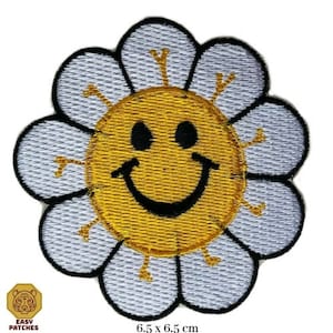 Sun Flower Disney Embroidered Iron On Sew On Patch Badge For Clothes