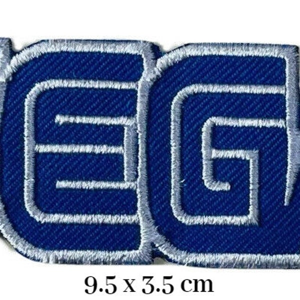 SEGA Game Company Logo Embroidered Iron-On Patch Badge UK Seller