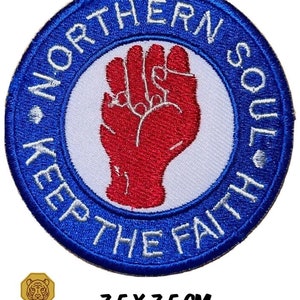 NORTHERN SOUL : OKeh - Embroidered Iron Sew On Patch Badge - Foto 5