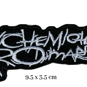 My Chemical Romance CO Iron On Sew On Embroidered Patch Emo Goth Punk Rock