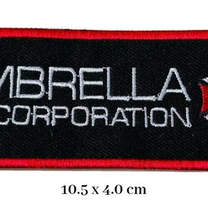 Umbrella Corporation Resident Evil Logo Iron op geborduurde patch UK VERKOPER