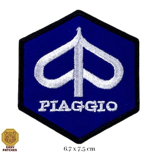 Piaggio(VESPA)Biker Car Iron On Sew ON Embroidered New Patch Jacket Jeans Motor
