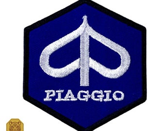 Piaggio(VESPA)Biker Car Iron On Sew ON Embroidered New Patch Jacket Jeans Motor