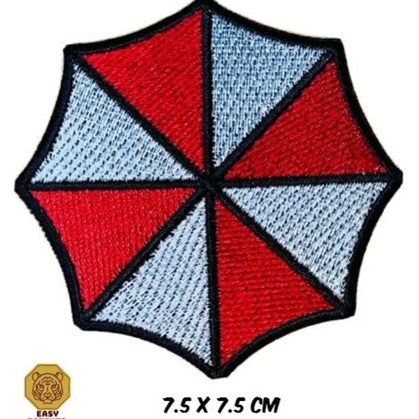 Umbrella Corporation Resident Evil Logo Aufbügler Bügelbild